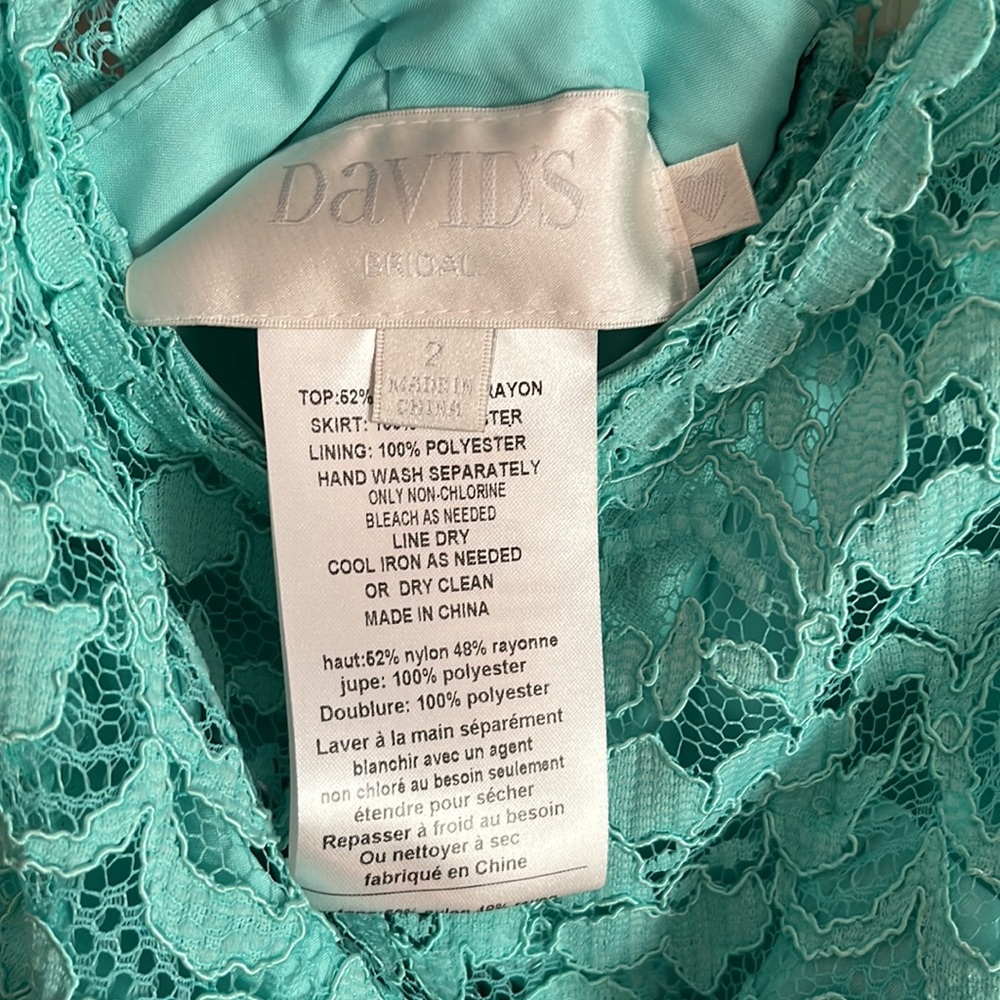 David’s Bridal Dance Dress - Picture 2 of 6